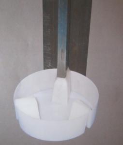 Ölauffangschale D=150 / Schiene 5-16